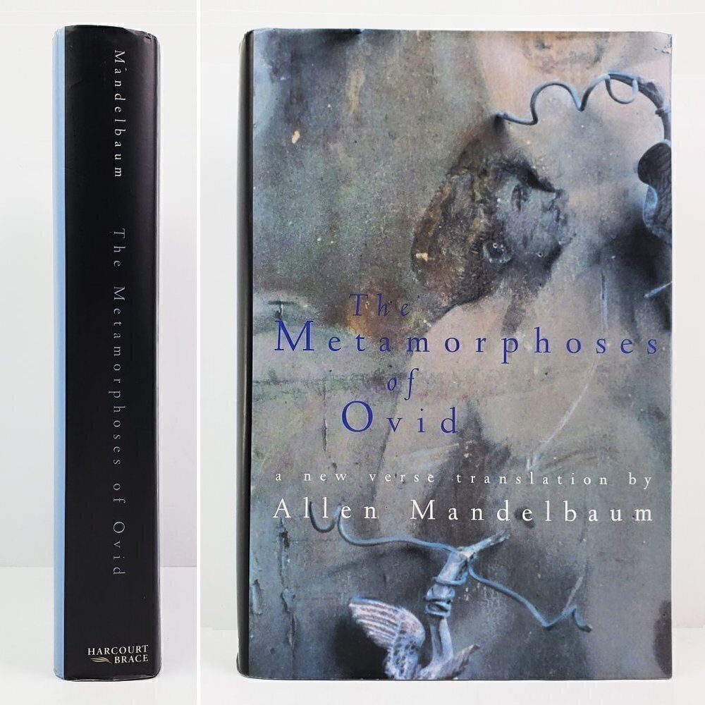 Metamorphoses of Ovid Mandelbaum Translation Hardcover Book First Edition 1993